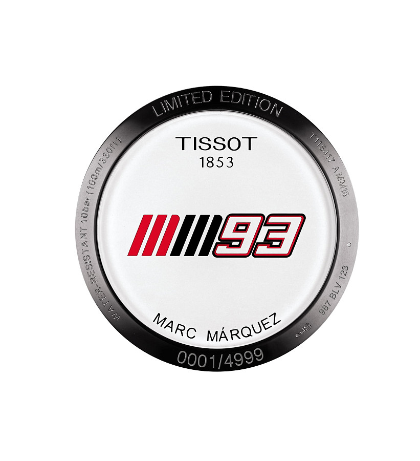 Часы Tissot T-Race Marc Marquez 2018 T115.417.37.061.05 — кварцевые, Швейцария, мужские