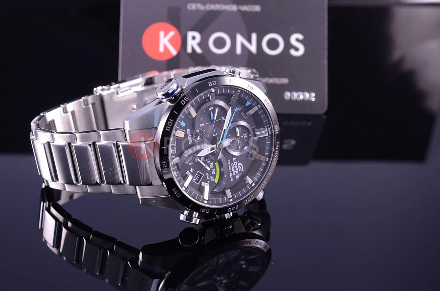 Часы Casio Edifice EQB-501XDB-1A — кварцевые, сталь