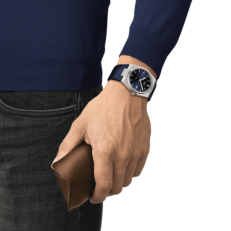 Часы Tissot PRX T137.410.16.041.00 — кварцевые, металл сталь