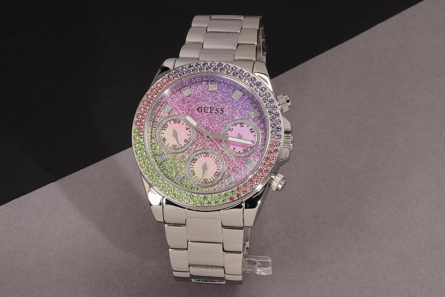 Часы Guess Sol GW0483L1 — металл сталь, нержавеющая сталь