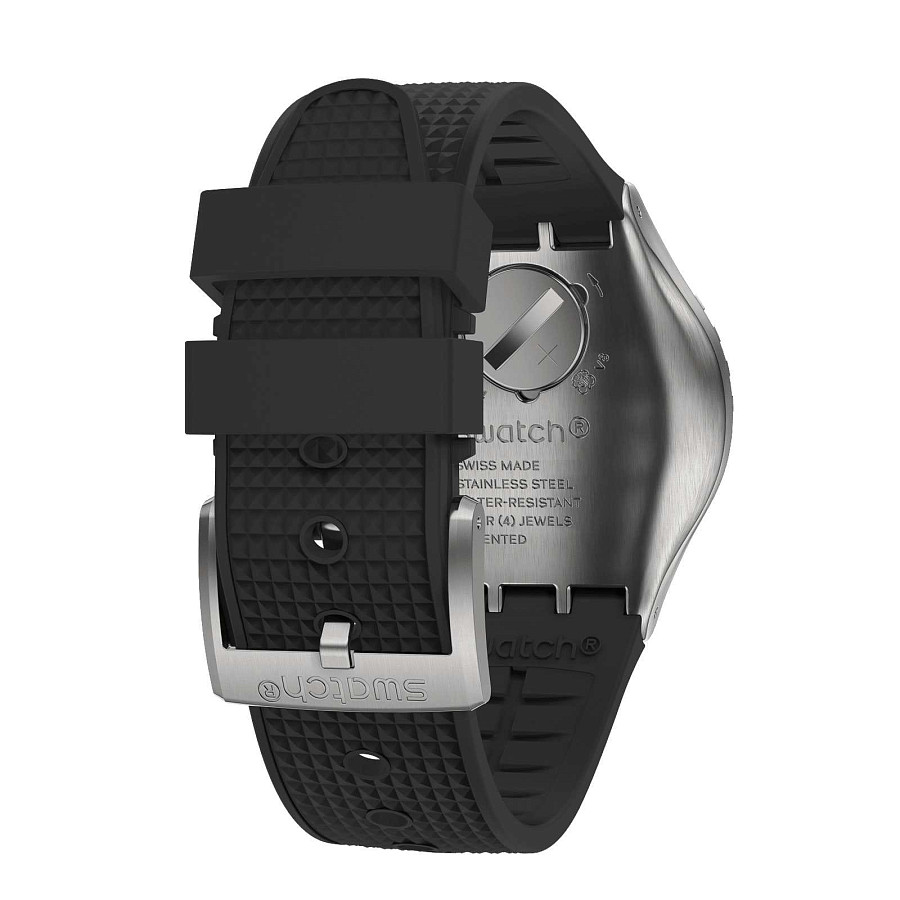 Часы Swatch I New Chrono YVS487 — металл сталь, Швейцария