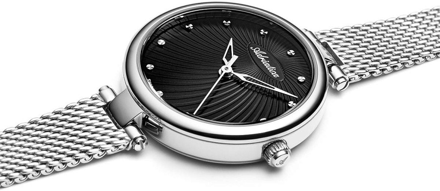 Часы Adriatica Classic A3540.5146Q — кварцевые, металл сталь