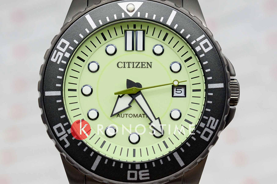 Часы Citizen Automatic NJ0177-84X — сталь металл, Япония