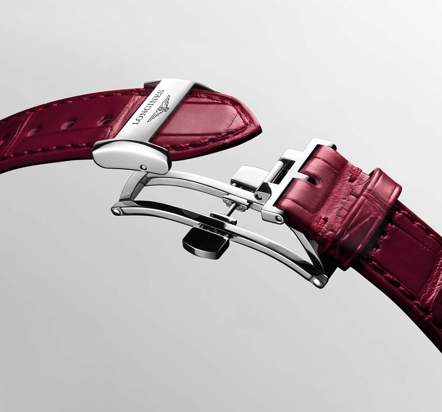 Часы Longines PrimaLuna L8.124.5.71.2 — кожаный, женские