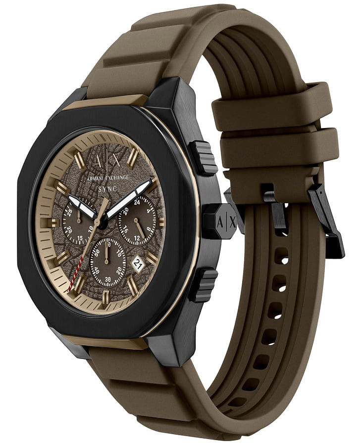 Часы Armani Exchange Sync AX4293 — кварцевые, сталь металл