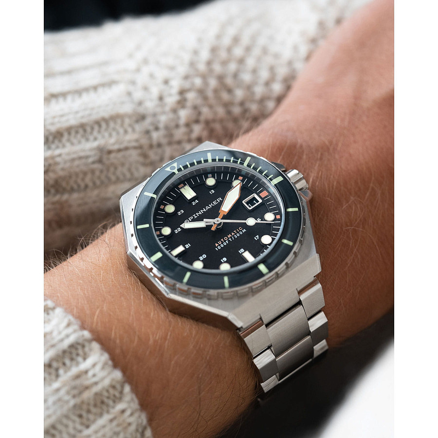 Часы Spinnaker Dumas SP-5081-GG — механические, металл сталь