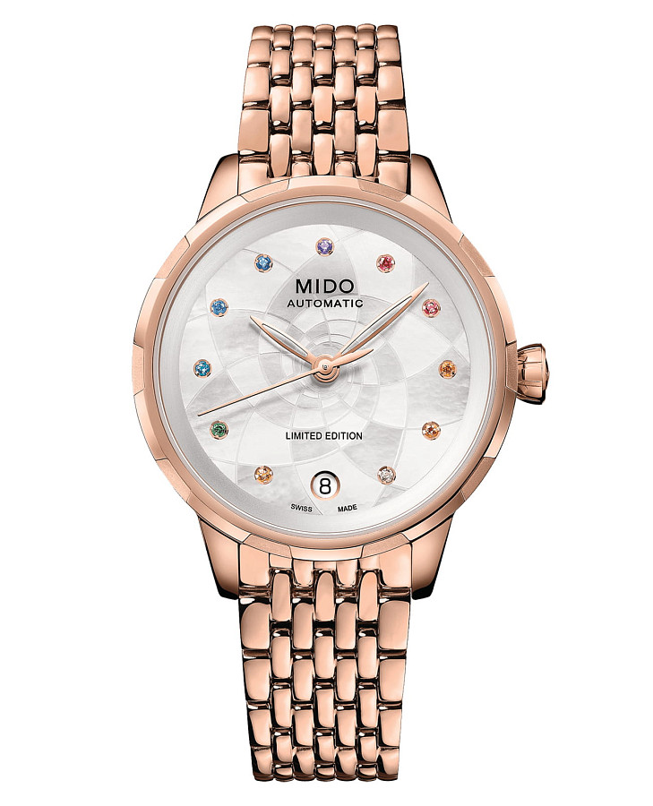 Часы Mido Rainflower M043.207.33.109.00 — механические, металл сталь