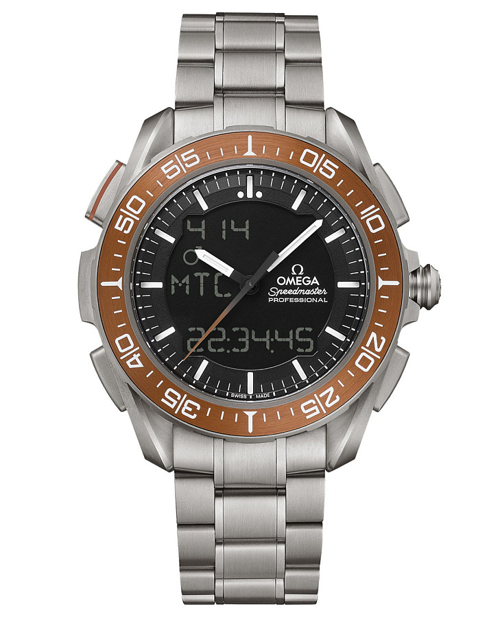 Часы Omega Speedmaster X‑33 Marstimer 318.90.45.79.01.003 — мужские, черный