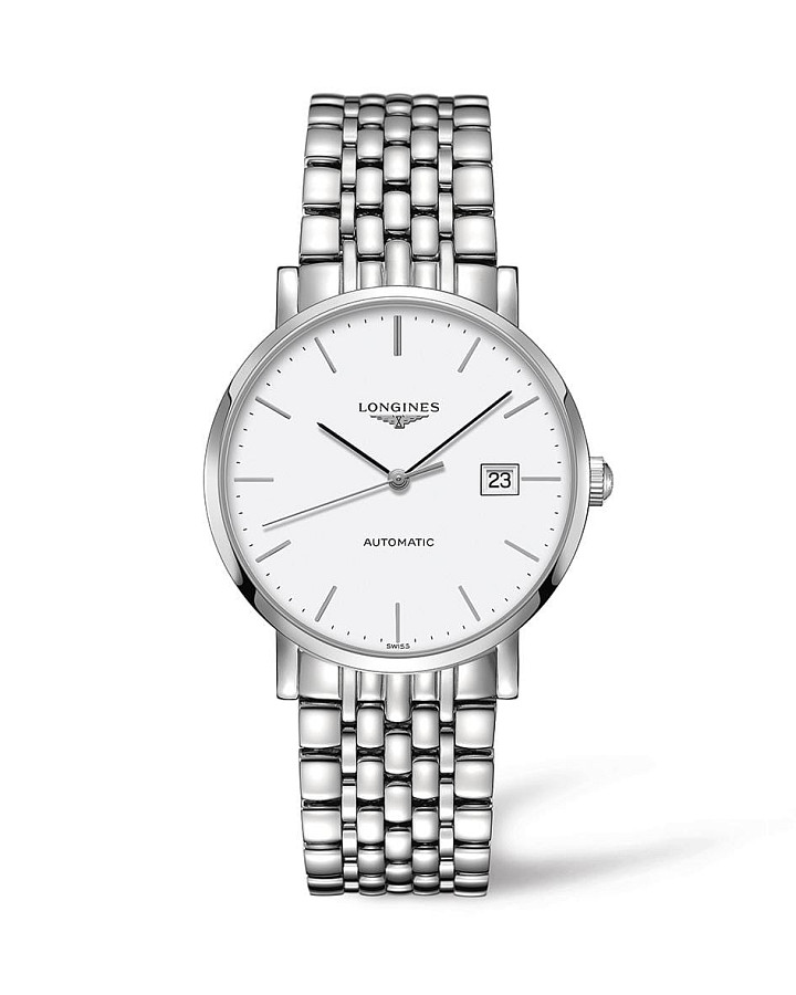 Часы Longines Elegant Collection L4.910.4.12.6 — нержавеющая сталь, мужские