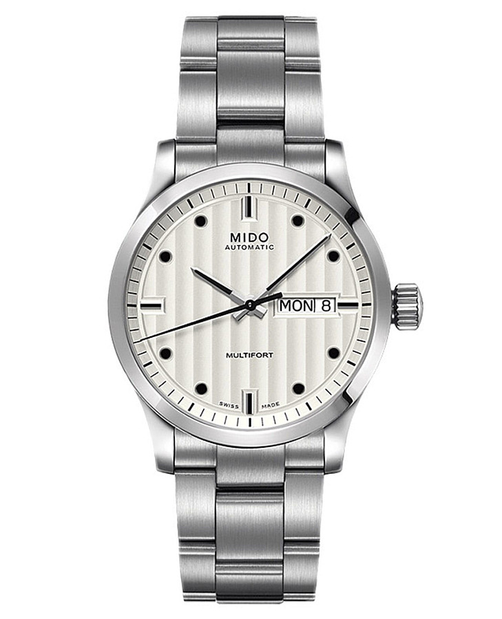 Часы Mido Multifort Gent M005.830.11.031.00 — мужские, белый