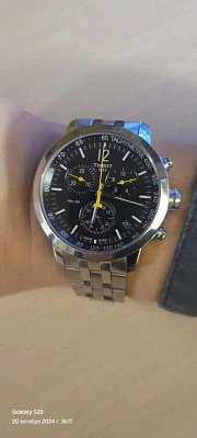 Фото покупателя: Швейцарские наручные часы Tissot PRC 200 Chronograph T114.417.11.057.00 с хронографом