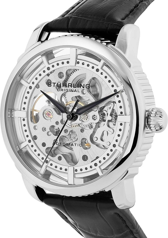 Часы Stuhrling Legacy 3933.1 — механические, сталь металл