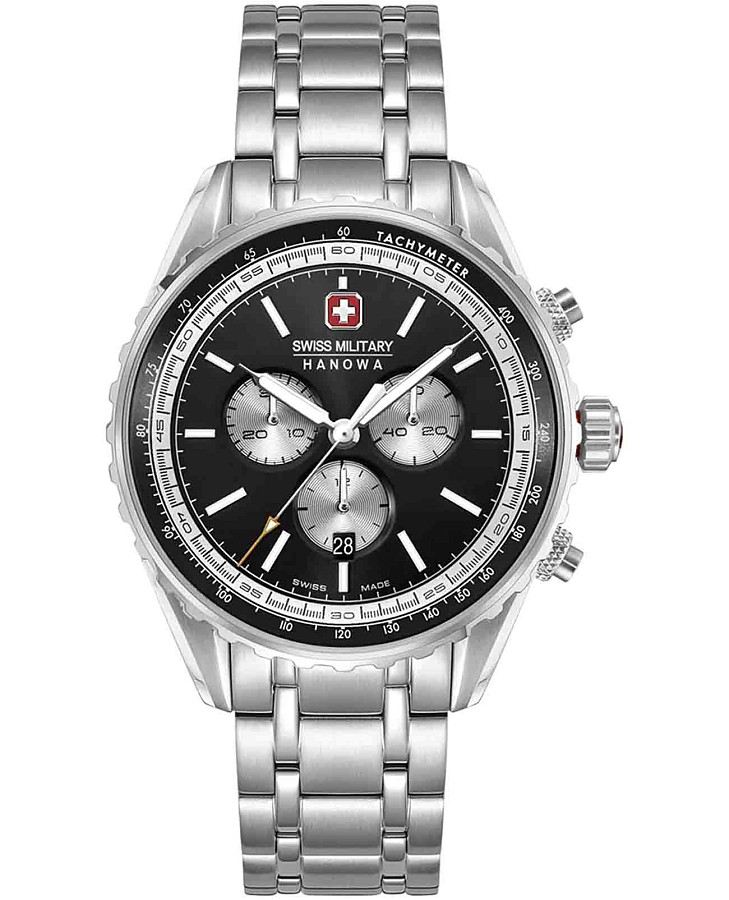 Часы Swiss Military Hanowa Afterburn Chrono SMWGI0000309 — мужские, черный