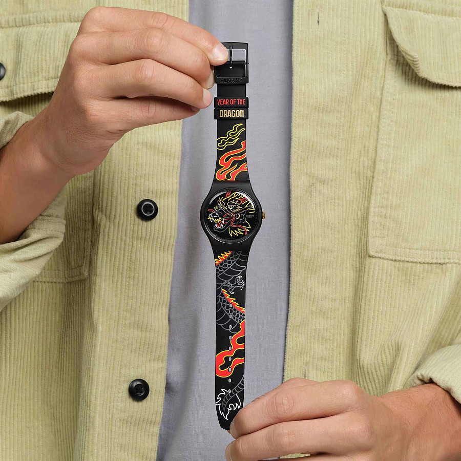 Часы Swatch New Gent Biosourced Swatch Pay! SO29Z137-5300 — Швейцария, кварцевые