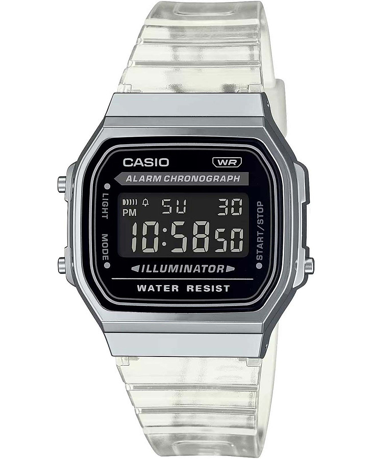 Часы Casio Vintage A168XES-1BDF — мужские, черный