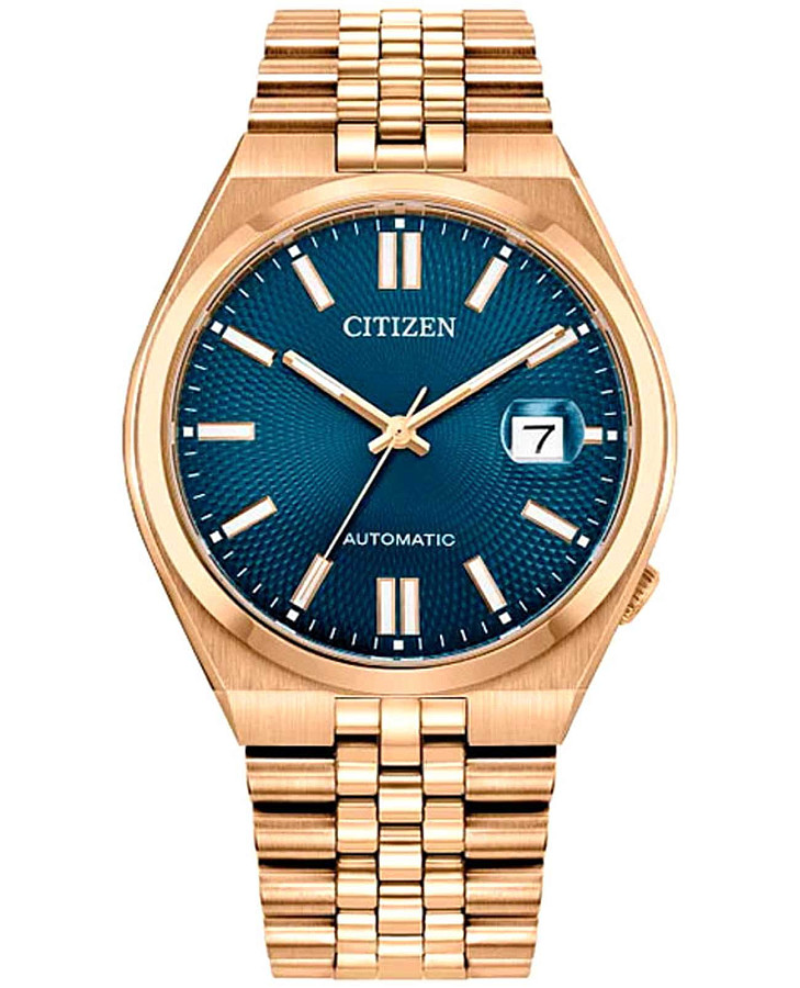 Часы Citizen Tsuyosa NK0023-57L — мужские, синий