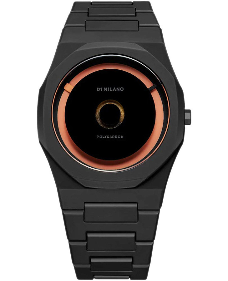 Часы D1 Milano Polycarbon PCBJ27 — мужские, оранжевый