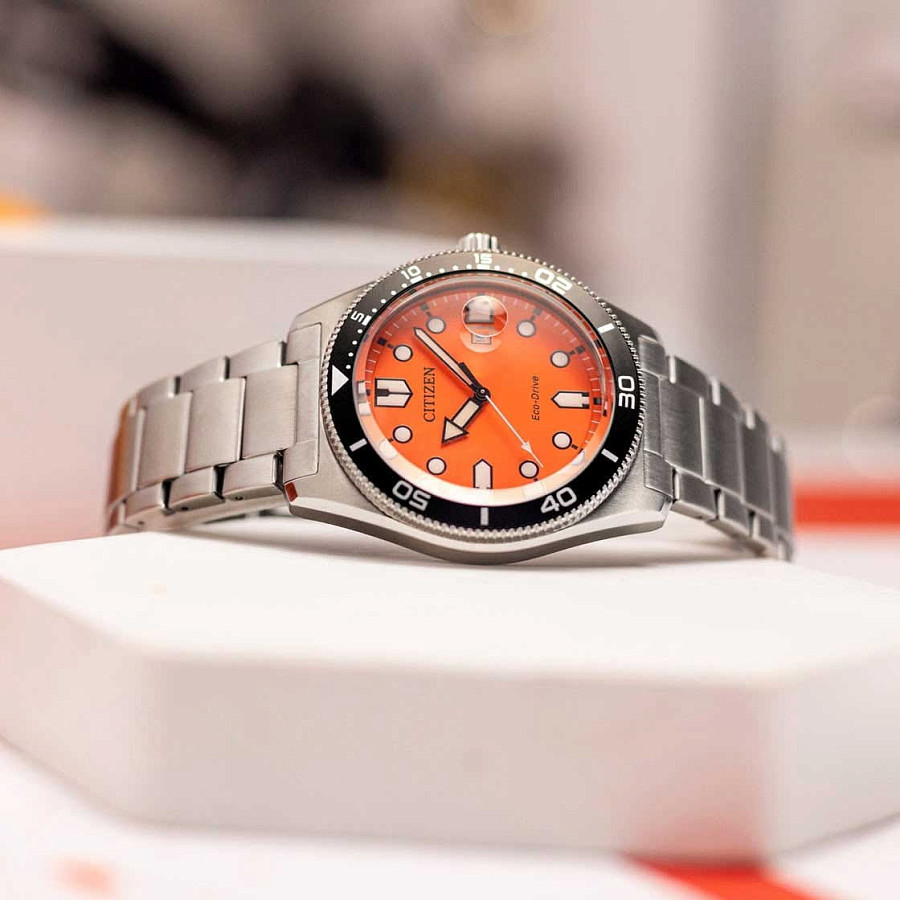Часы Citizen Eco-Drive AW1760-81X — мужские, нержавеющая сталь