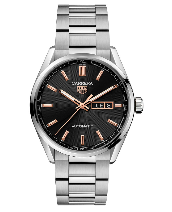 Часы TAG Heuer Carrera WBN2013.BA0640 — мужские, черный