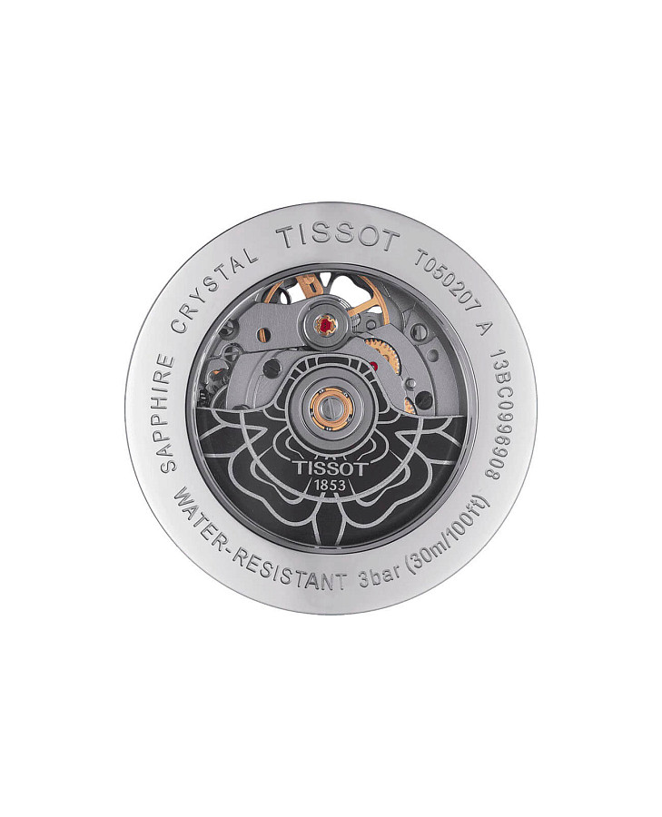 Часы Tissot Lady Heart Powermatic 80 T050.207.17.117.04 — механические, сталь металл