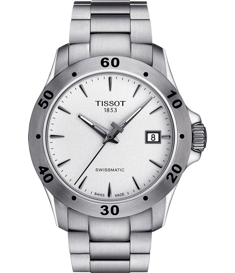 Часы Tissot V8 Swissmatic T106.407.11.031.01 — мужские, белый
