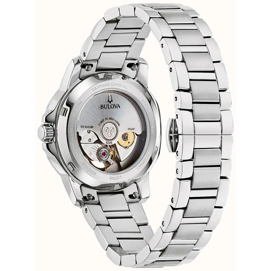 Часы Bulova Automatic Ladies 98L317 — механические, металл сталь
