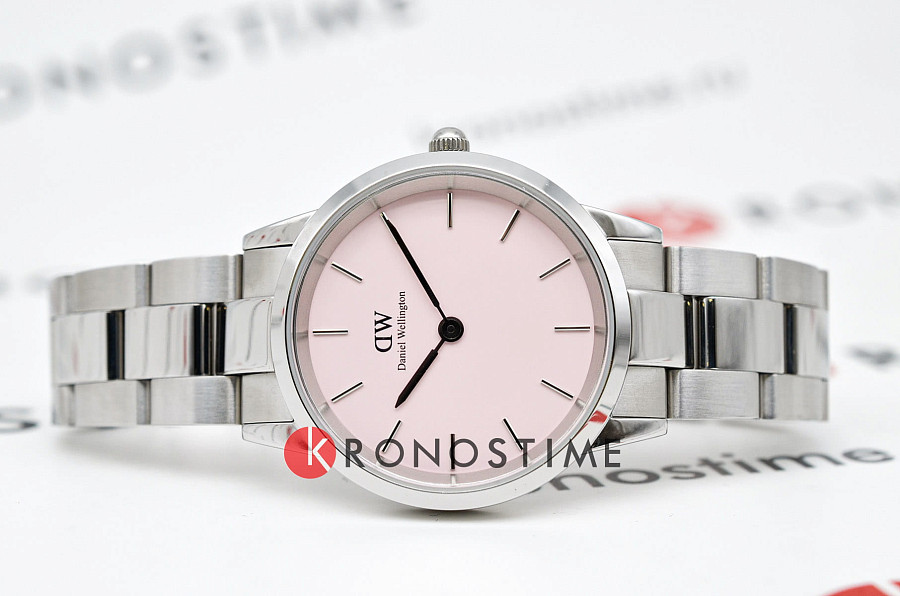 Часы Daniel Wellington Iconic Link DW00100535 — кварцевые, металл сталь