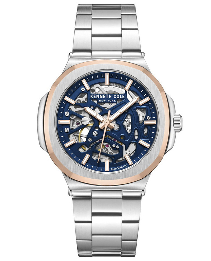 Часы Kenneth Cole Automatic KCWGY0046201 — мужские, синий