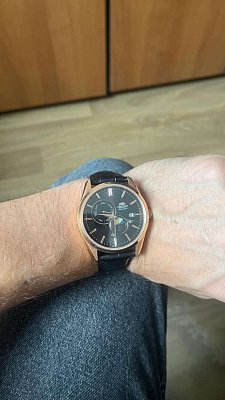 Фото покупателя: Японские механические наручные часы Orient Sun & Moon RA-AK0309B (RN-AK0309B)