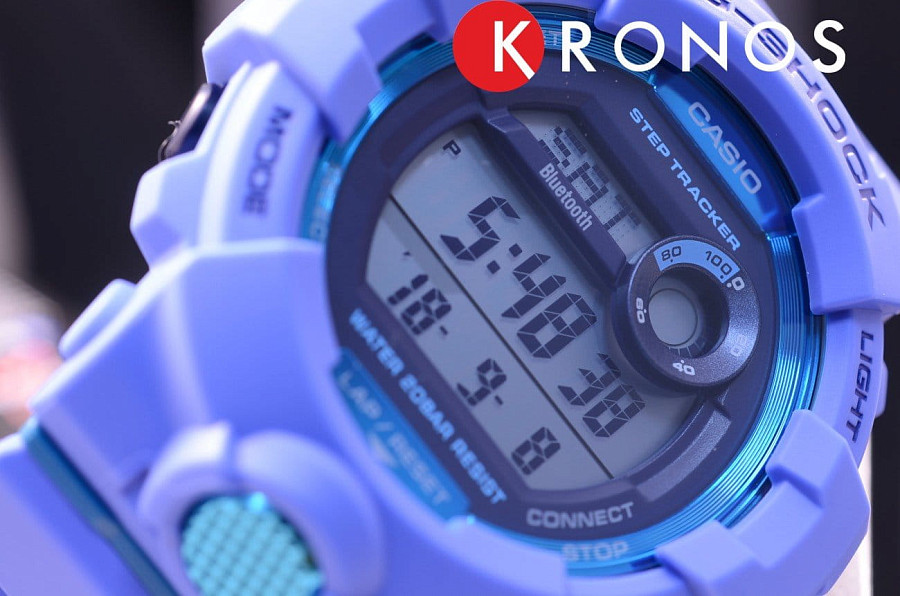 Часы Casio G-Shock GBD-800-2 — синий, пластик