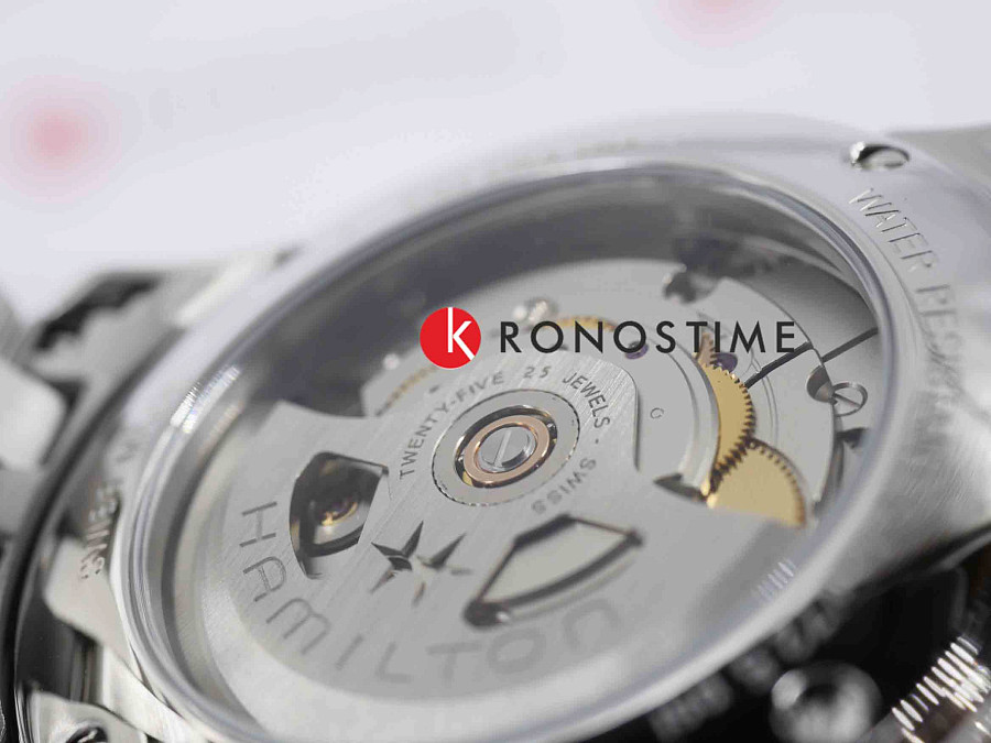 Часы Hamilton Jazzmaster Gent Day Automatic H32475140 — мужские, нержавеющая сталь
