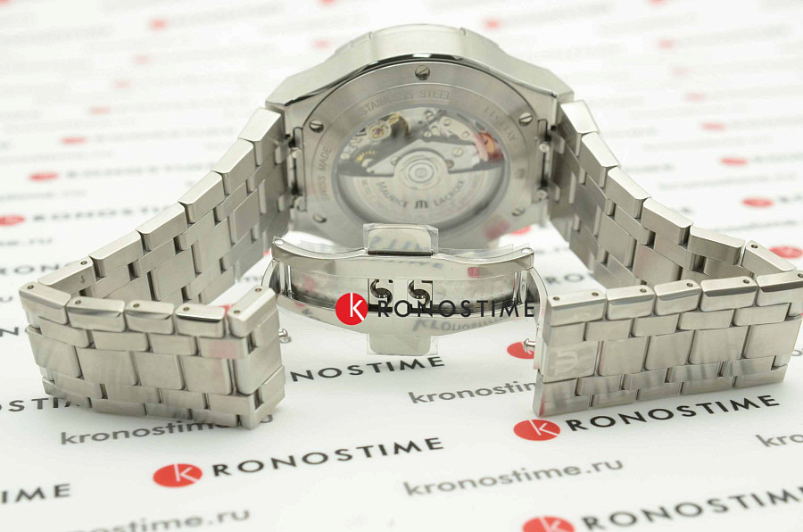 Часы Maurice Lacroix Aikon Automatic Chronograph AI6038-SS002-430-1 — Швейцария, механические
