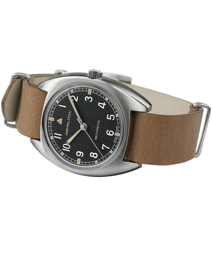 Часы Hamilton Khaki Aviation Pilot Pioneer Mechanical H76419531 — сталь, Швейцария