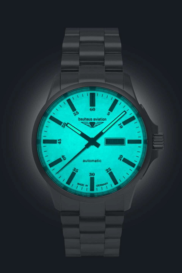 Часы Bauhaus Aviation 2866M5 — титановый, мужские