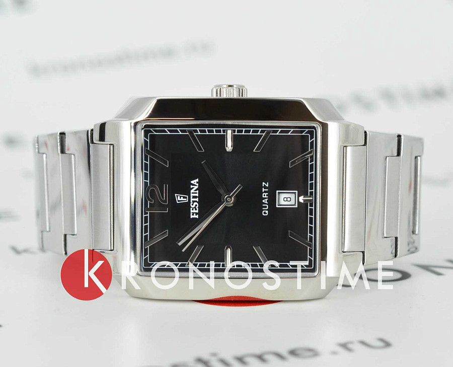 Часы Festina On The Square F20677/4 — кварцевые, сталь металл