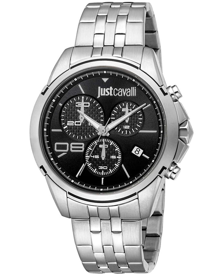 Часы Just Cavalli Cavaliere JC1G387M0045 — мужские, черный