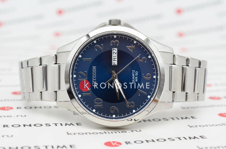 Часы Citizen Basic BF2021-82L — кварцевые, сталь металл