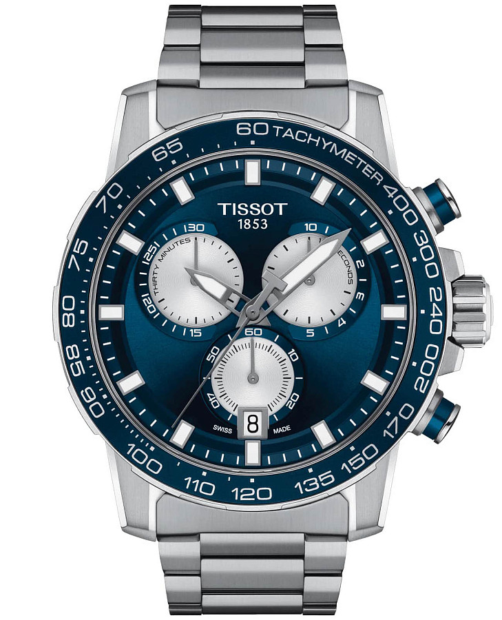 Часы Tissot SuperSport Chrono T125.617.11.041.00 — мужские, синий