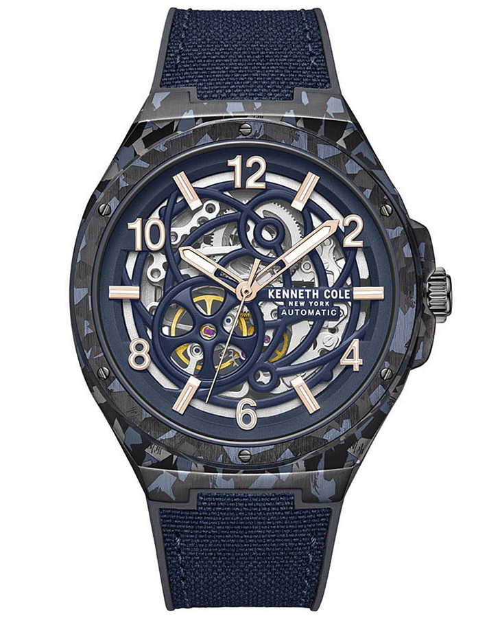 Часы Kenneth Cole Automatic KCWGZ0046301 — мужские, синий