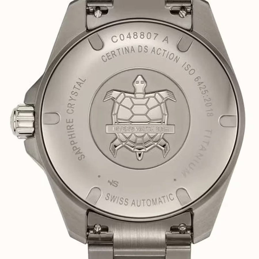 Часы Certina DS Action C048.807.44.051.01 — титан, Швейцария