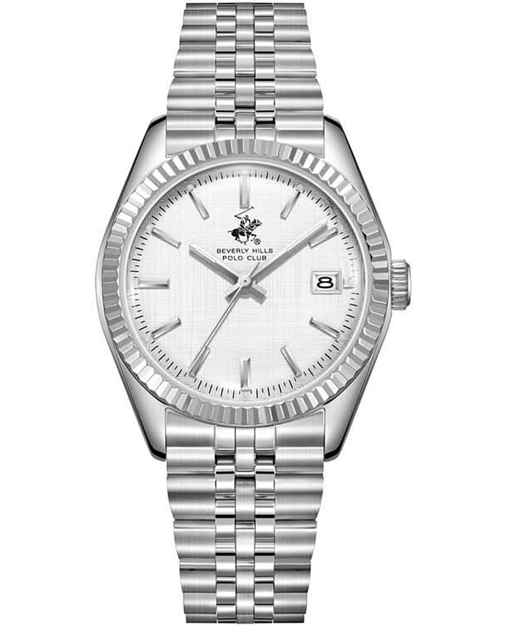 Часы Beverly Hills Polo Club BP3911X.330 — мужские, серебристый