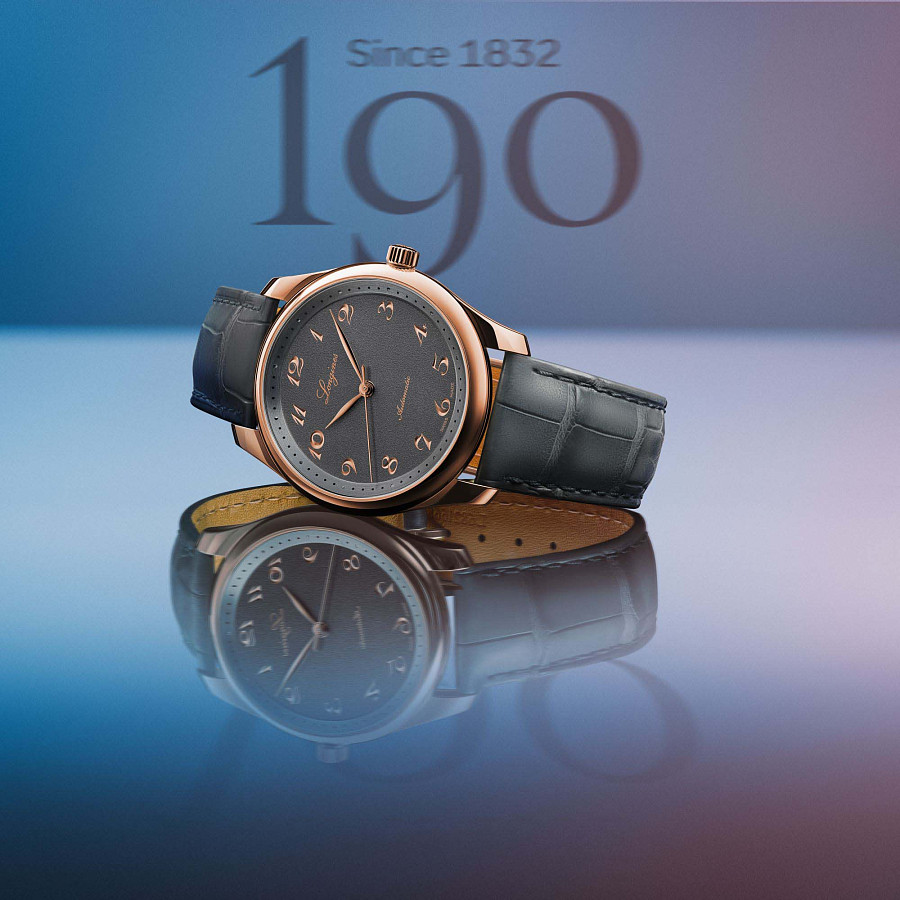 Часы Longines Master Collection. 190th Anniversary L2.793.8.73.2 — Швейцария, механические