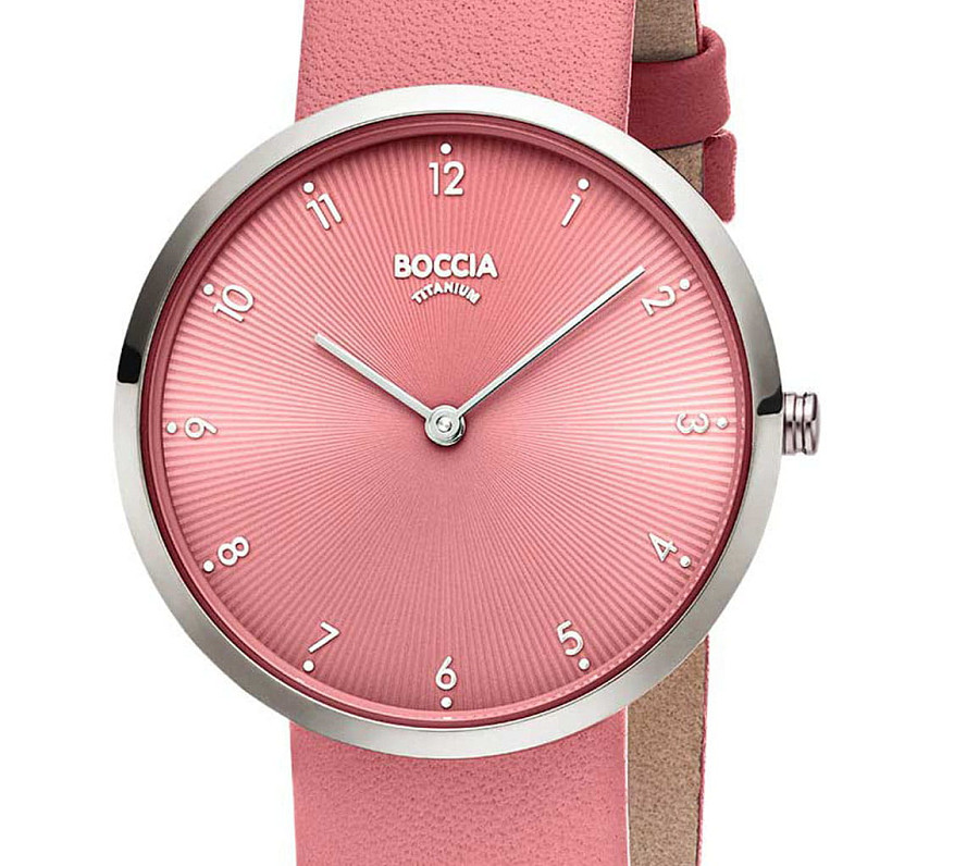 Часы Boccia Titanium Circle-Oval 3309-13 — кварцевые, титан