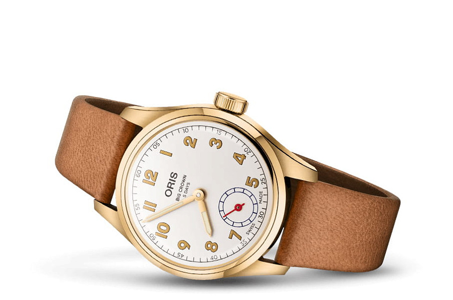 Часы Oris Big Crown Wings Of Hope Gold Limited Edition 01 401 7782 6081-Set — механические, металл сталь