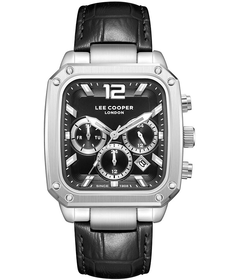 Часы Lee Cooper LC08184.351 — мужские, черный