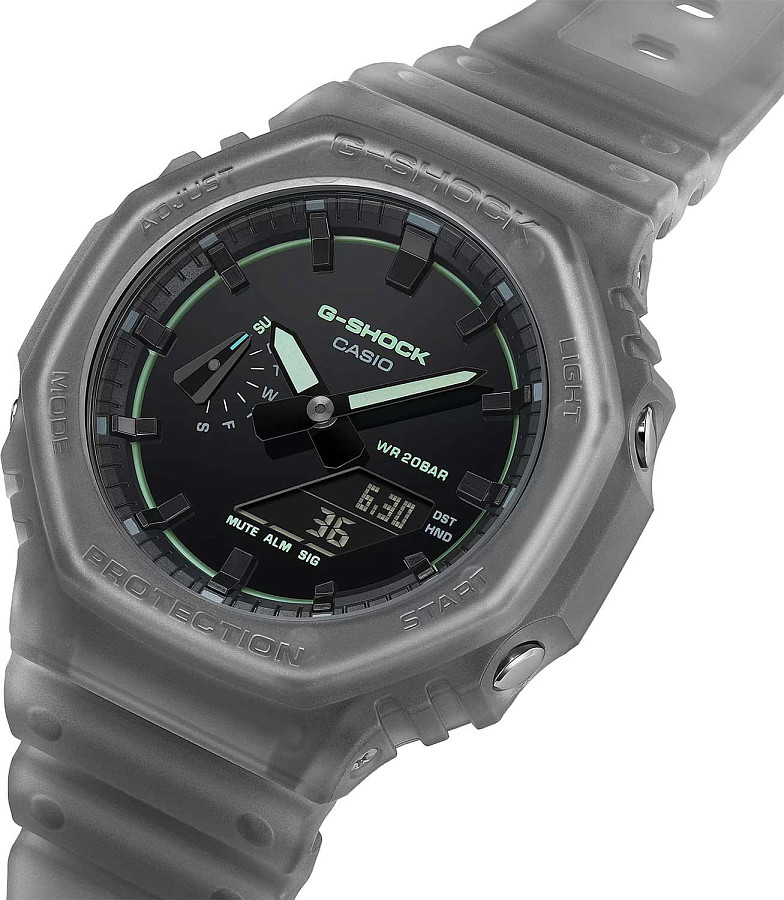 Часы Casio G-Shock GA-2100K-1A — кварцевые, пластик