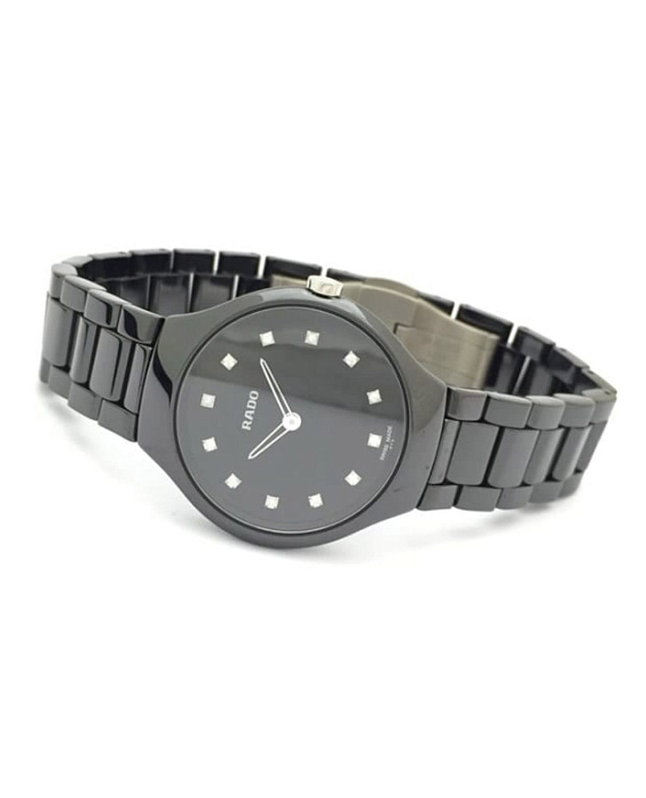 Часы Rado True Thinline Diamonds R27742732 — керамика металл сталь, Швейцария