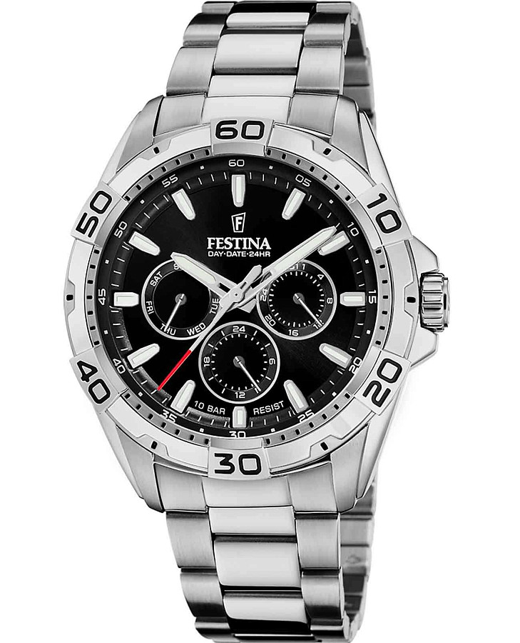 Часы Festina Multifuncion F20623/5 — мужские, черный