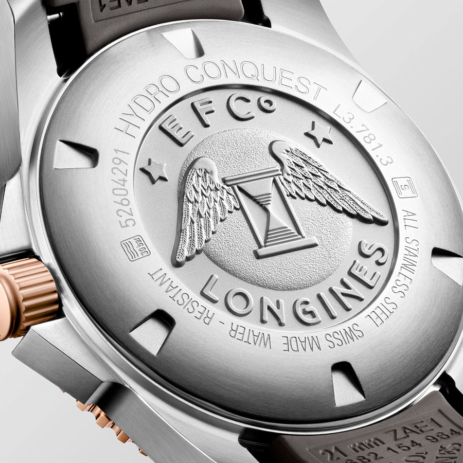 Часы Longines HydroConquest L3.781.3.78.9 — мужские, каучук