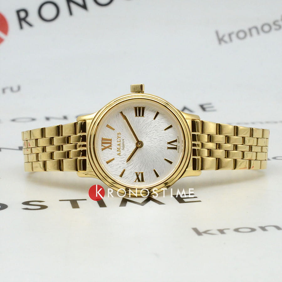 Часы Amalys Watson AMW-162 — кварцевые, сталь металл